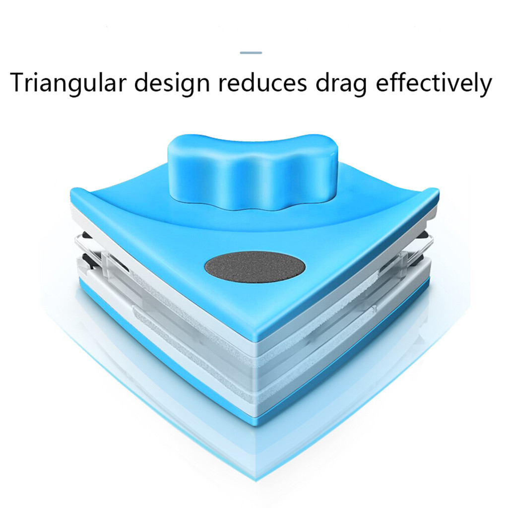Magnetyczna dwustronna myjka robić szyb okiennych, urządzenie robić mycia okien na magnes, narzędzie robić czyszczenia szkła, szczotka, czyste szyby, robić prac domowych