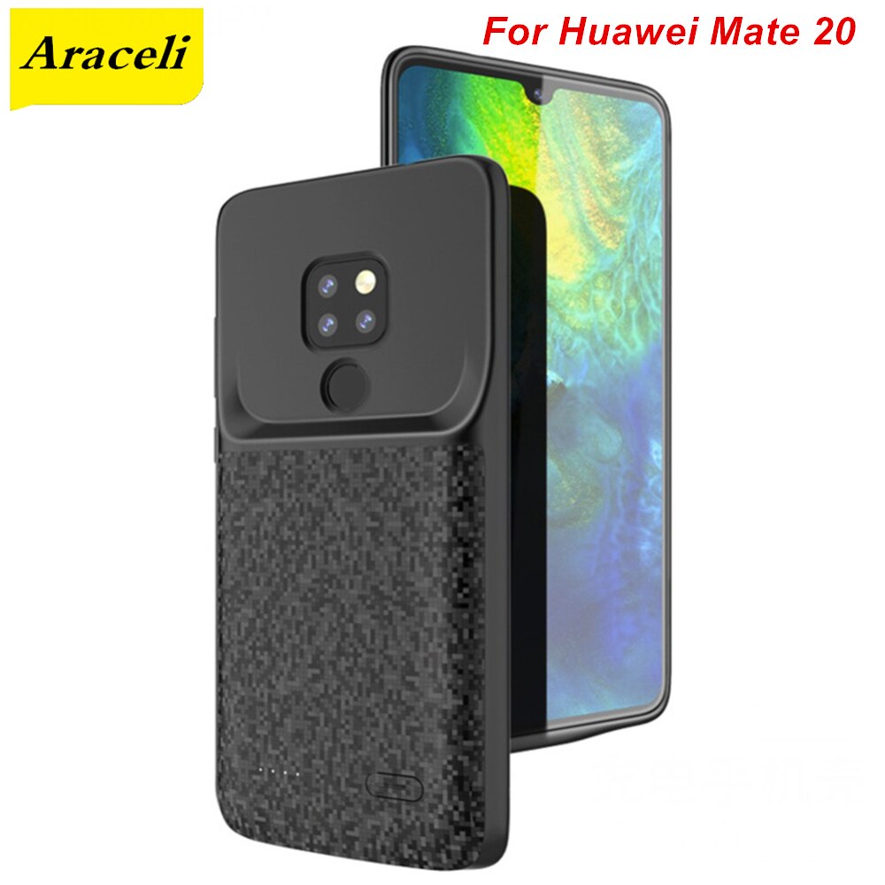 Araceli 4700 Mah Für Huawei Mate 20 Batterie Fall Ladegerät Fall Smart Telefon Abdeckung Power Bank Mate 20 Batterie Fall capa