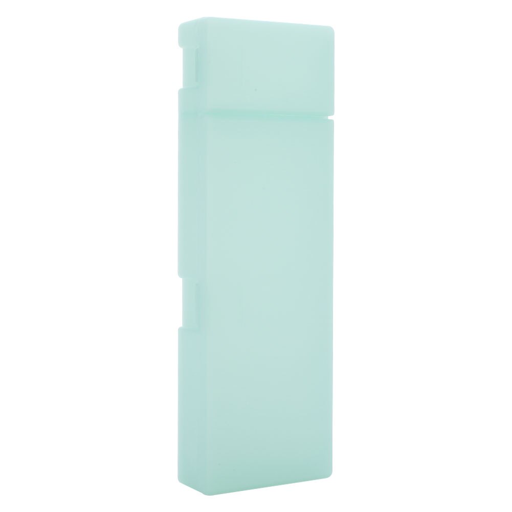 Pencil Case Pen Container Dull Polish PP Crafts Student Stationary Multifunctional Office Desktop Organizer Durable: Green