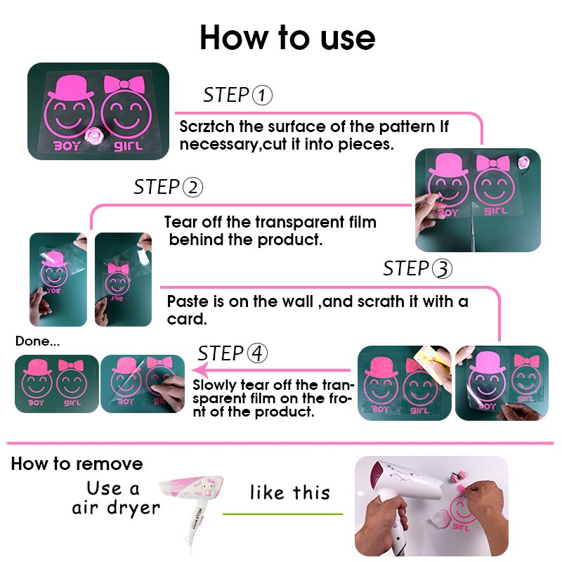 pig Wall Stickers Modern Wall Sticker For Kids Rooms Decoration Mural Custom