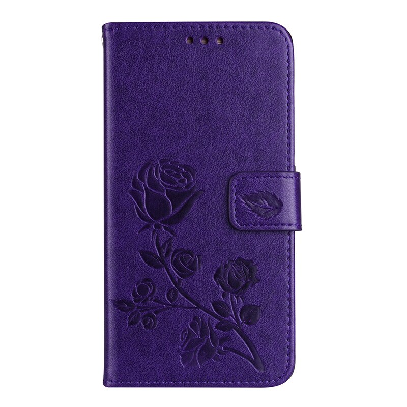 Fall Für Huawei P9 Lite vns-l21 vns-l31 P9lite Abdeckung Fall Coque für Huawei P9 Lite Leder Flip Fall Für Huawei P9 Lite: Purple