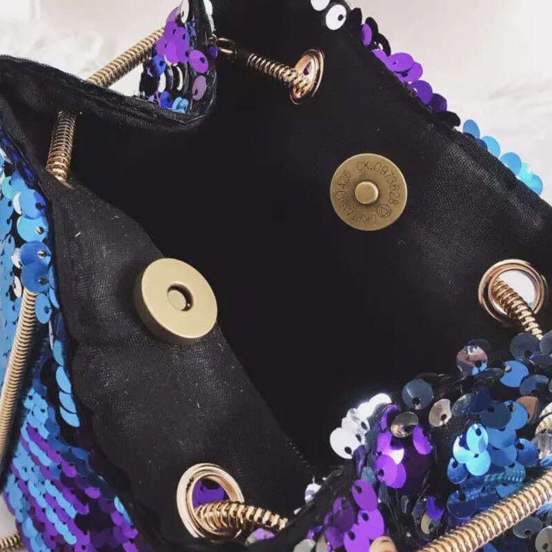 Women Waist Bag Bum Bag Fanny Bag Sequins Office Ladies Waist Chest Gym Bag Shoulder Bag: 1