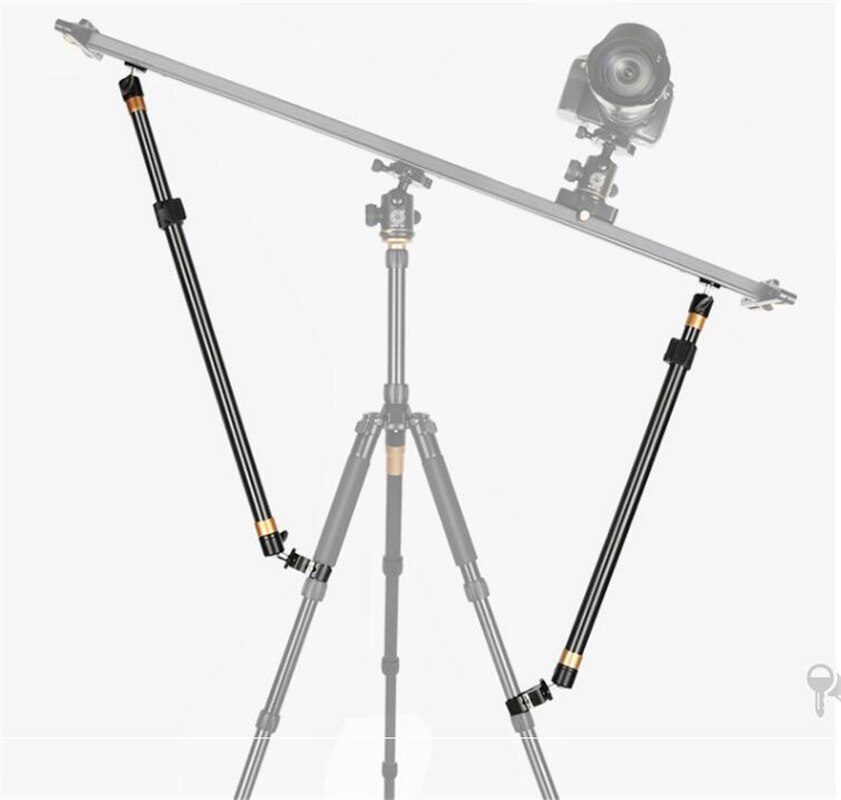 Slide Rail Ondersteuning Staaf Voor Slider Dolly Spoor Fotografie Dslr Camera Stabilizer System Statief Accessoires