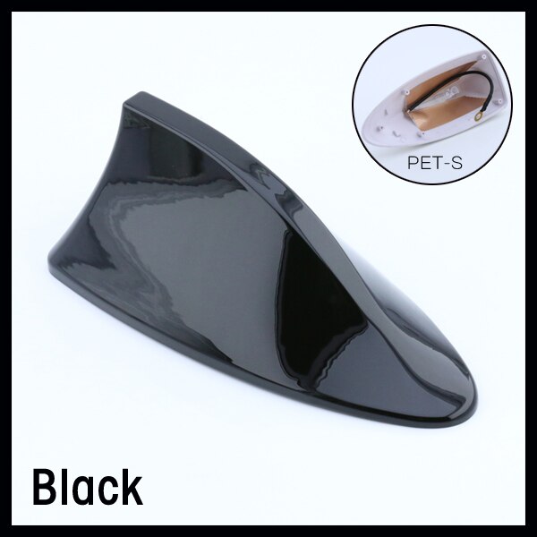 Zurück Hai Flosse antenne spezielle Auto Radio antennen Auto Signal Auto-Styling Haustier-S antenne für Hyundai Santa fe zubehör: Schwarz