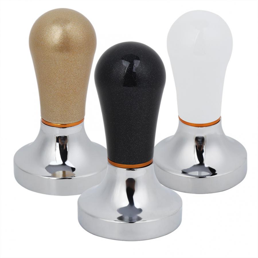 57mm Stainless Steel Coffee Tamper Handheld Coffee Tamper with Handle for Coffee Maker Espresso Latte Art Pen Tamper