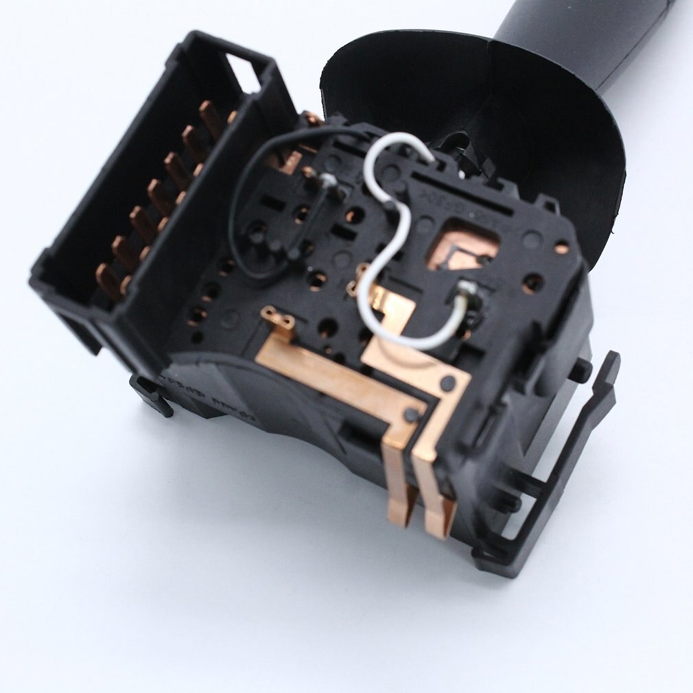 Car Turn Signal Headlight Indicator Light Switch Steering Column Switch Black Fit For 7701048912 93160239