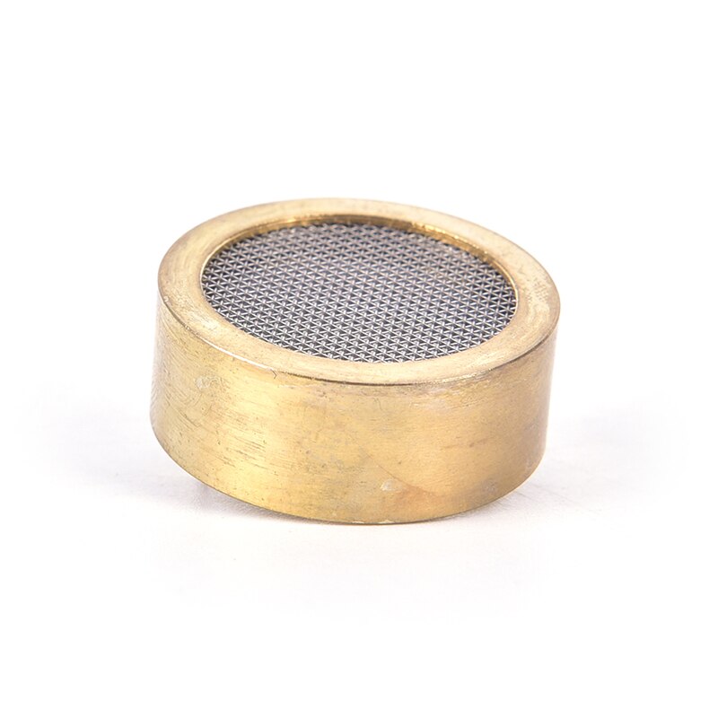 1 PC Aluminum Alloy Condenser Microphone Cartridge Capsule Replacements Large Diaphragm Microph Electric Instrument Parts Golden