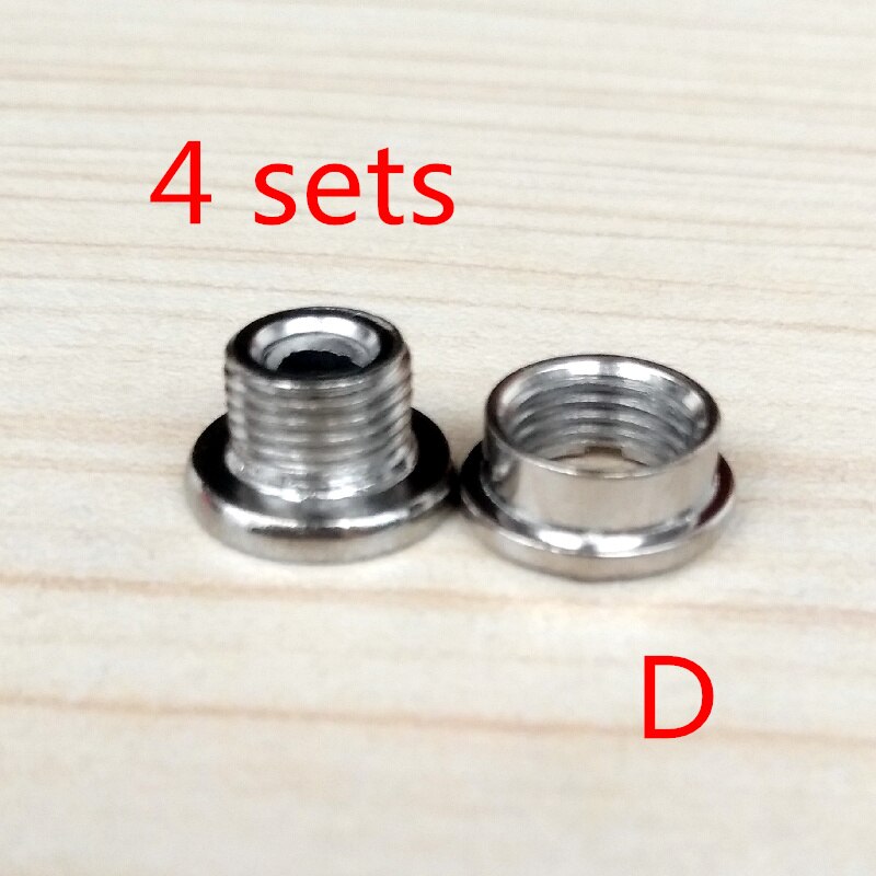 4 set  m8 skruvar i rostfritt stål 304 mutter/bultar set för cykelväxelhängare växelhängare mech dropouts: Lsdp 4