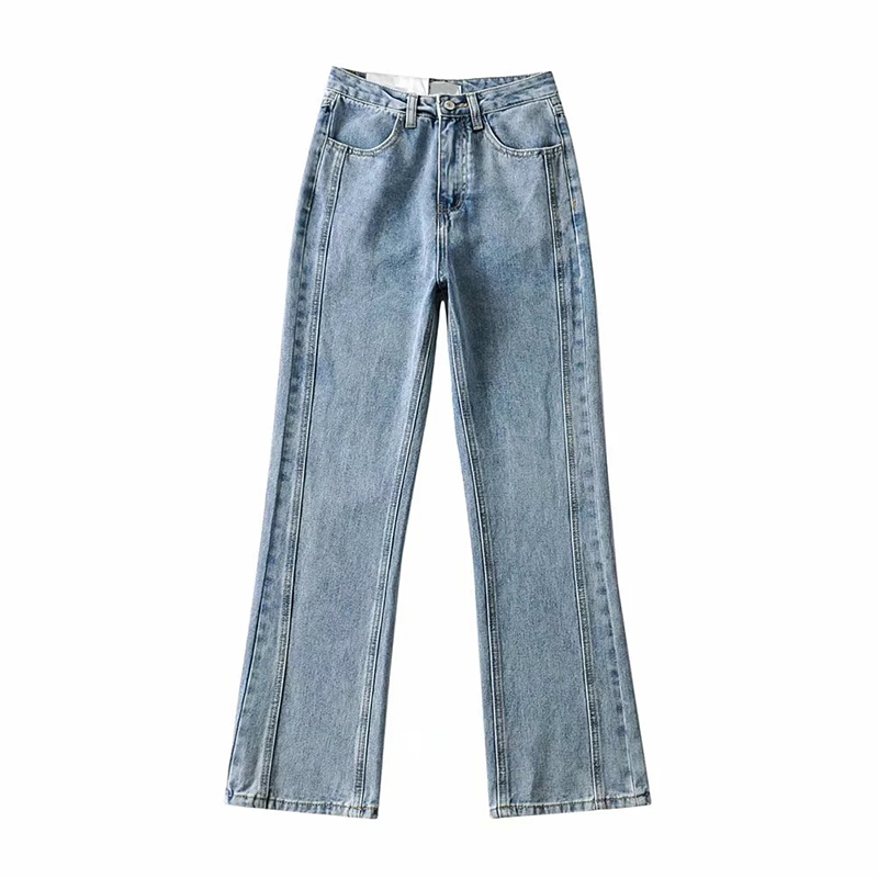 GOPLUS-Pantalones vaqueros De pierna recta para Mujer, Jeans desgastados De estilo urbano Vintage, Broek, Invierno: M
