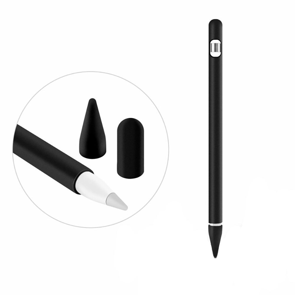 Funda protectora para Apple Pencil 1, funda de silicona blanda de colores Compatible con iPad, tableta, lápiz táctil