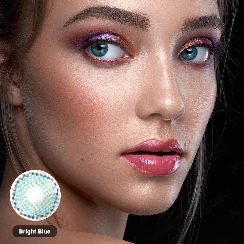 1pair Colorful Contact lenses for eyes Cosmetic Natural Color Coloured