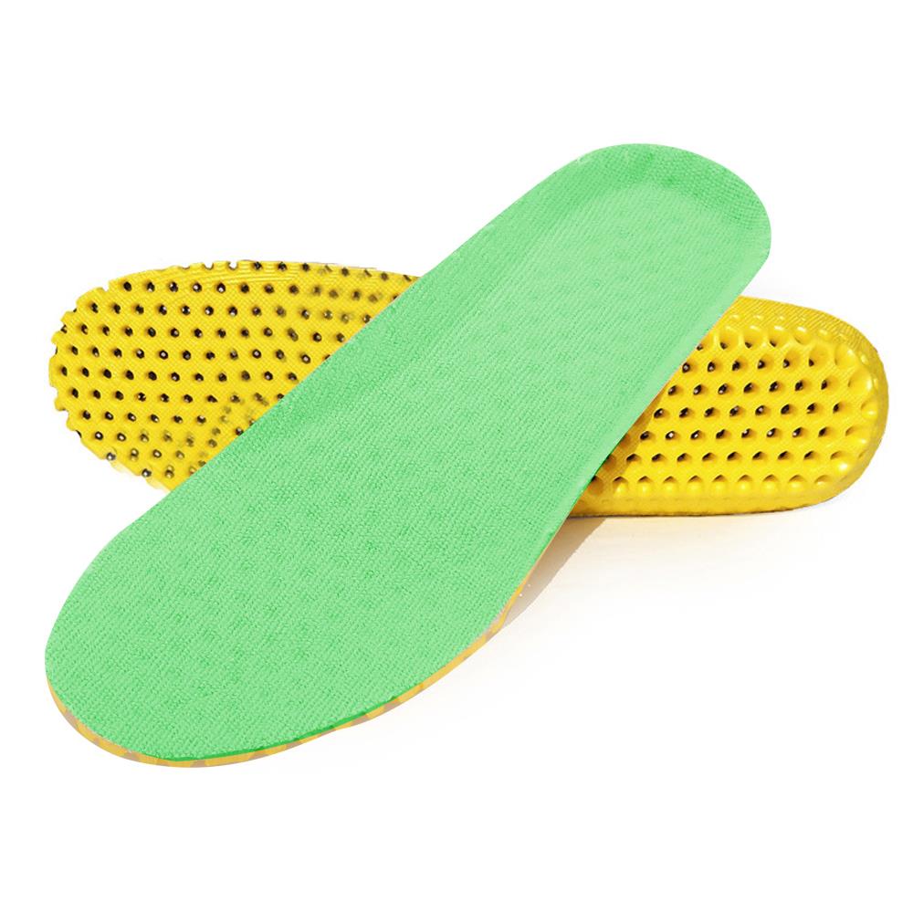 Confortevole casuale Soletta Soletta bambino Deodorante Scarpe Solette alveare sport gel di Silice Sottopiede Ortesi di Sostegno di Arco EVA