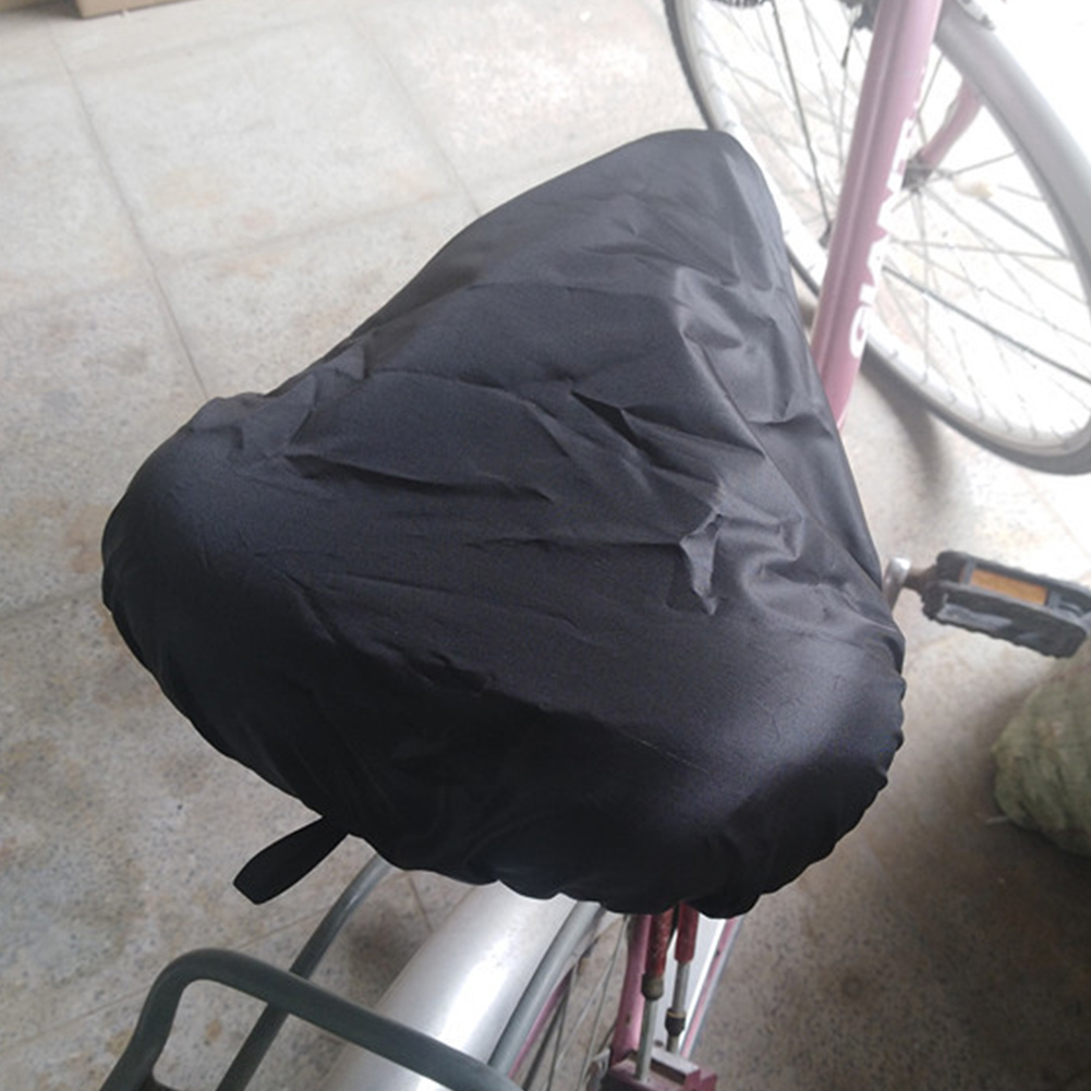 2 Stck Wasserdichte Fahrrad Schutz Fahrrad Sitz Erholung Ich bin Freien Staub Besteändig Radfahren Mit Kordelzug Sattel Regen Abdeckung