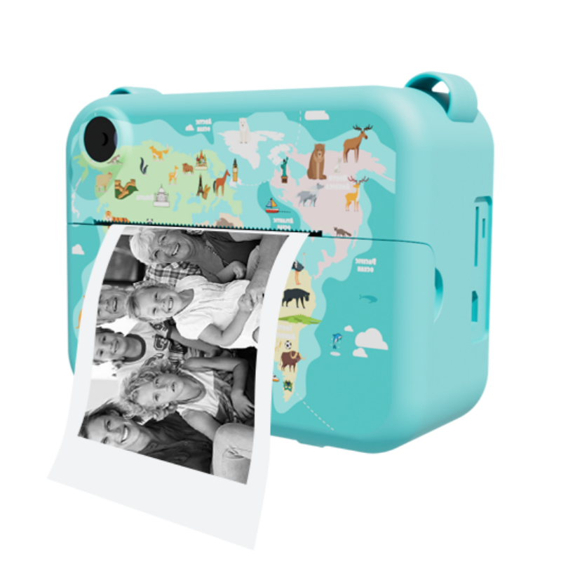 Digitale Kindercamera Voor Fotografie Mini Printer Draagbare Thermische Instant Print Foto Kids Camera Video Educatief Speelgoed Cadeau