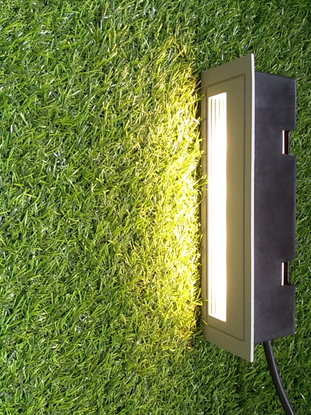 Lámpara de Buride subterránea para escalera de interior y exterior, empotrada, enterrada, ip54, 4W, 3000K, materiales cuadrados de aluminio, resistente al agua,