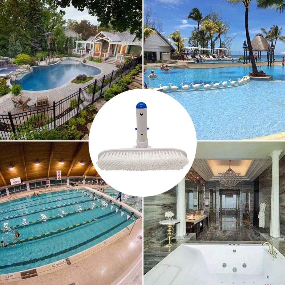 Zware Muur Floor Zwembad Borstel 10 ''Zwembad Reinigingsborstel Universele Fit