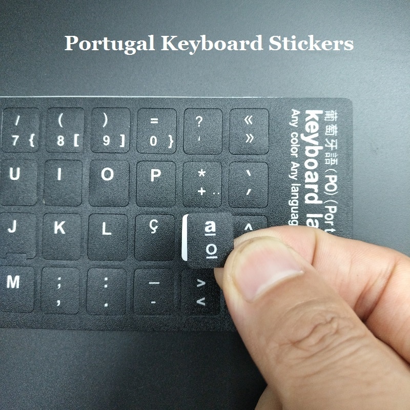 5 stks PT Portugal Notebook Toetsenbord Stickers Voor Macbook Air Pro 11 13 15 inch Laptop Notbook Toetsenbord Protector Sticker Voor iMac