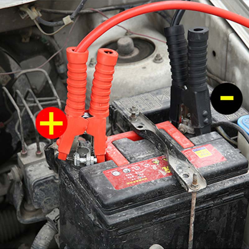 3m 1800a início do carro jumper cabo de alimentação de emergência de carregamento bateria impulsionador cabo jumper bateria de carro linha de emergência acessórios do carro