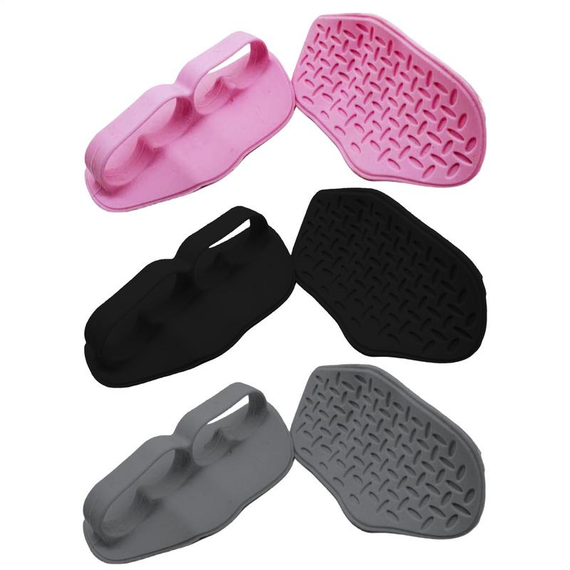 2PCS Strength Training Silicone Hand Guard Fitness Weight Lifting Wrist Guards Pull-up Hard Pull Gloves Assist Grip Assist Strap