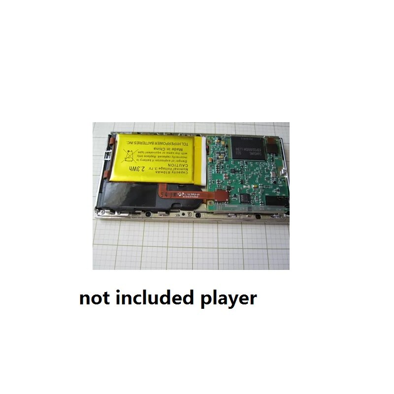 Battery for Samsung YP P3 Player Li-Polymer Rechargeable Accumulator Pack Repalcement 3.7V 700mAh With Connector Track Code