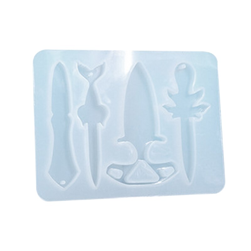 Silikonform für kleine verteidigungsmesser, diy-bastelarbeiten, herstellung von kristall-epoxidharzform: 3