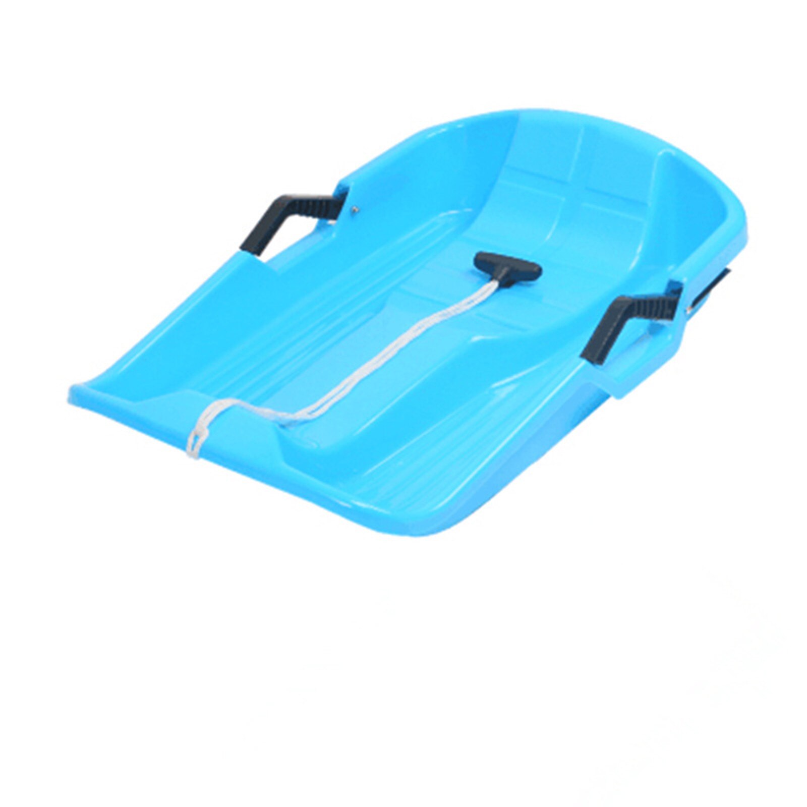 freundlicher Ski Bord Schlitten Ski Sicher Schnee Winter Rodel draussen Sport Skifahren Bord Kunststoff Bretter Sand Schieberegler Schnee LugeFor Kind: Blau