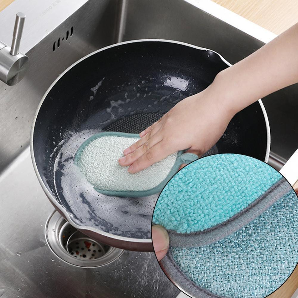 5pcs Antimicrobial cleaning sponge magic sponge melamine sponges kitchen sponge for washing dishes kitchen scourer pan brush