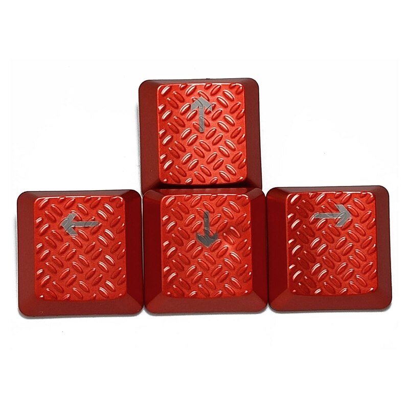 4pcs Gaming Keycaps Durable ABS Keycap OEM Profile Non-slip Cover Translucent Key for logitech G913 G915 G813 G815: B-R
