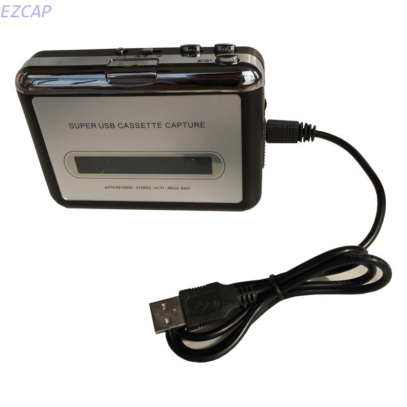 Convertidor de cassette a mp3 para convertir cassette de cinta antigua a mp3 en ordenador, funciona para Windows S7 8 10, linux, , novedad de