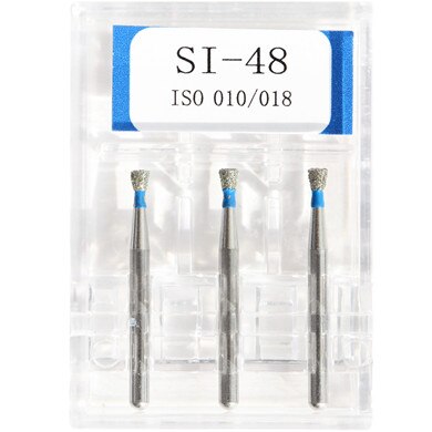 15 stücke/5 Boxen Zahn Diamant Bohrer SI-45/SI-46/SI-47/SI-47C/SI-48 Polierer Bohrer Dia -bohrer hoch Geschwindigkeit Handstück Zahnarzt Gitter: SI  48