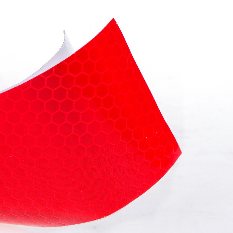 5cm x 3m Cinta riflettente tessuto riflettente nastro riflettente nastro riflesso adesivo auto pellicola per auto cristallo a nido d'scimmia 30 mm