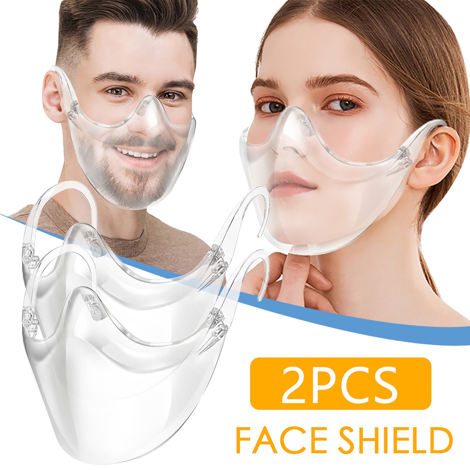 Anti-pm2.5 Beschermende Masker Transparant Mond Cover Duurzaam Masker Gezicht Shield Combineren Plastic Herbruikbare Clear Gezichtsmasker Gezicht Shield