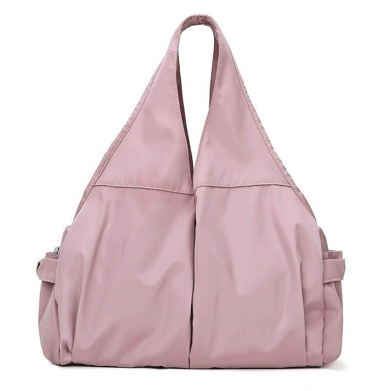 S.IKRR maletas de viaje bolsos grandes Weekender-bolsa de viaje para mujer, bolsa de equipaje de gran capacidad, separación de ropa seca y húmeda, deportiva, para gimnasio, bolso de lona para natación: Pink