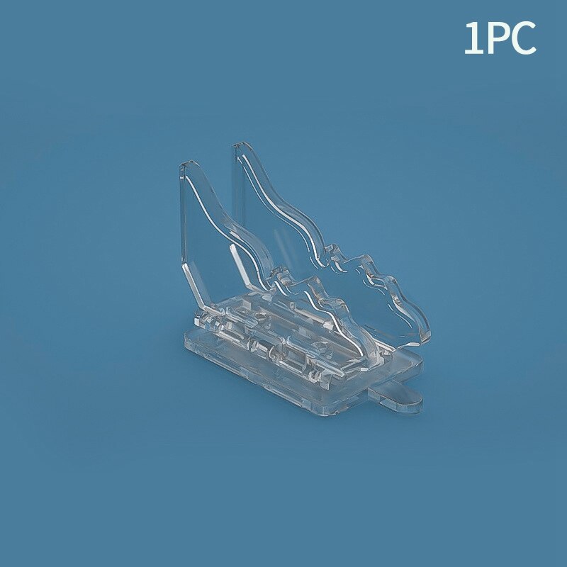 Baby Veiligheid Lock Voor Schuifdeur Raam Lock Kids Vlindervleugels Garderobe Anti-Snuifje Lock Transparante Beveiliging Clip Bescherming: 1pc