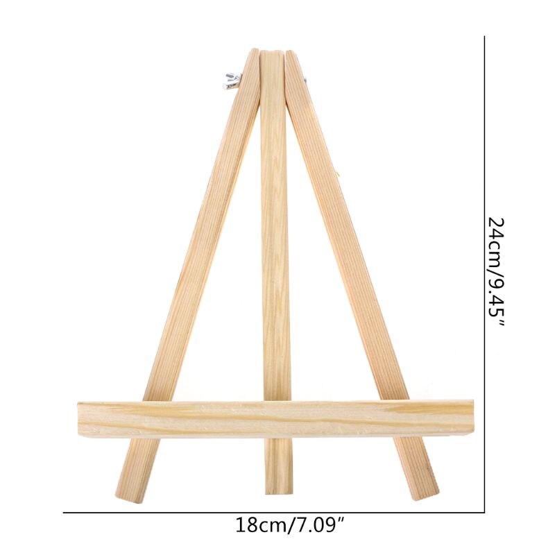 18X24 cm Mini Künstler Holz Staffelei Hochzeit Tisch Karte Stand Anzeige Halfter Für Party Dekoration