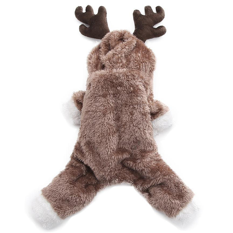 Efterår vinter varm fleece kæledyr hundetøj til små hunde jul hund kostume jumpsuit hvalp frakke jakke chihuahua mops tøj
