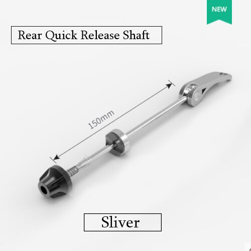 Wheel Hub Quick Release QR Front Rear Axle Skewer Bicycle Skewers Ultralight Quick Release Skewers for MTB Road Bike: Sliver-R