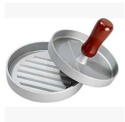 Hamburgare tryck kök diy form aluminiumlegering hamburg pressmaskin köttmaskin senaste