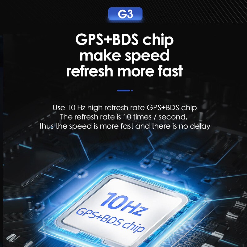 Universal Auto Speedometer KMH/KPM Mirror G3 GPS HUD Head-up display Car Speed Projector Compatiable with All cars,Truck Vehicle