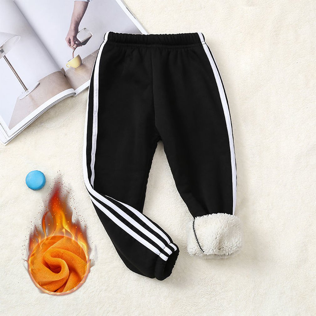 Children's Winter Trousers Boy Girl Bloomers Trousers Casual Baby Pants Children's Sports Pants Comfortable Leisure Trousers