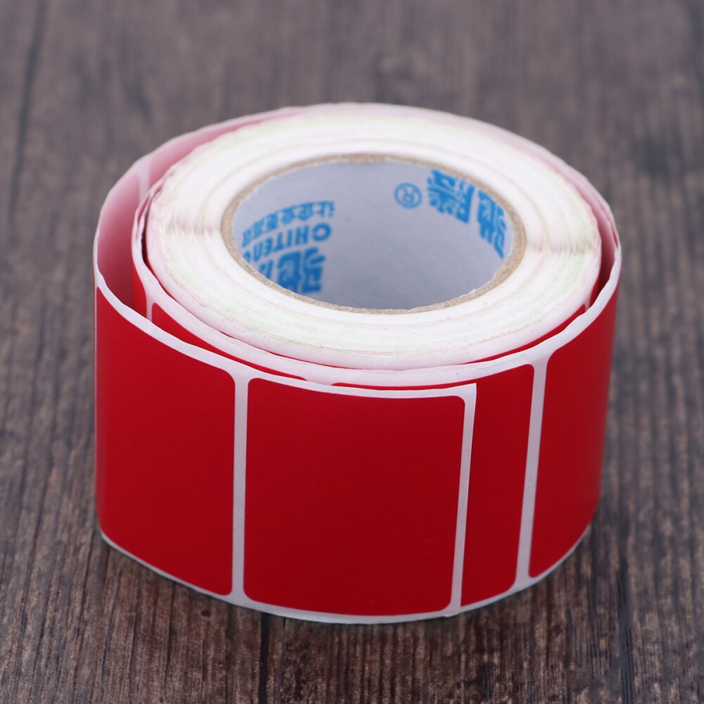 Blank Thermal Transfer Labels Printer Paper Adhesive Stickers (Blue): Watermelon Red