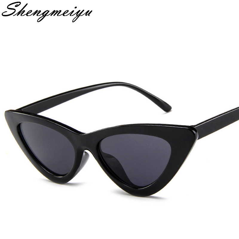 Vintage lunettes de soleil yeux de chat femmes concepteur personnalité exagérée dames lunettes Oculos Lunette Femme