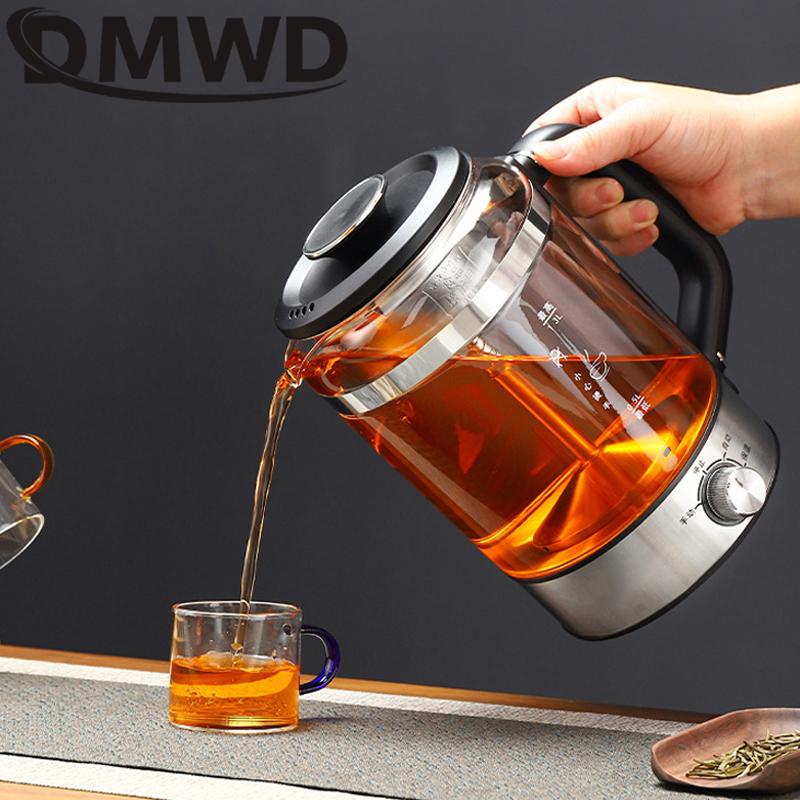 Electric Tea Maker 1.3L Electric Kettle Brewer Tea-leaf Scented Tea Machine Automatic Steam Spray Teapot Teapot Health Kettle