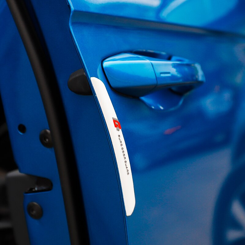 Protector de puerta de coche, 6 uds., para Borde de esquina, Protector de protección de moldura embellecedora, Protector de rayas, barra de Tope de puerta de coche