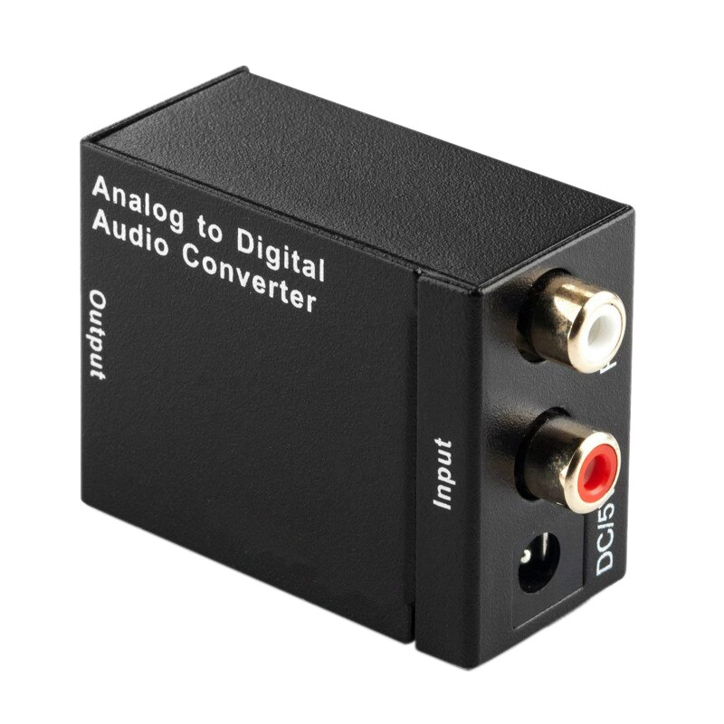 Digitaal Naar Analoog Audio Converter Digitale Optische Coaxiale RCA Toslink Signaal naar Analoog Audio Converter Home Theater Voor DVD TV: Default Title