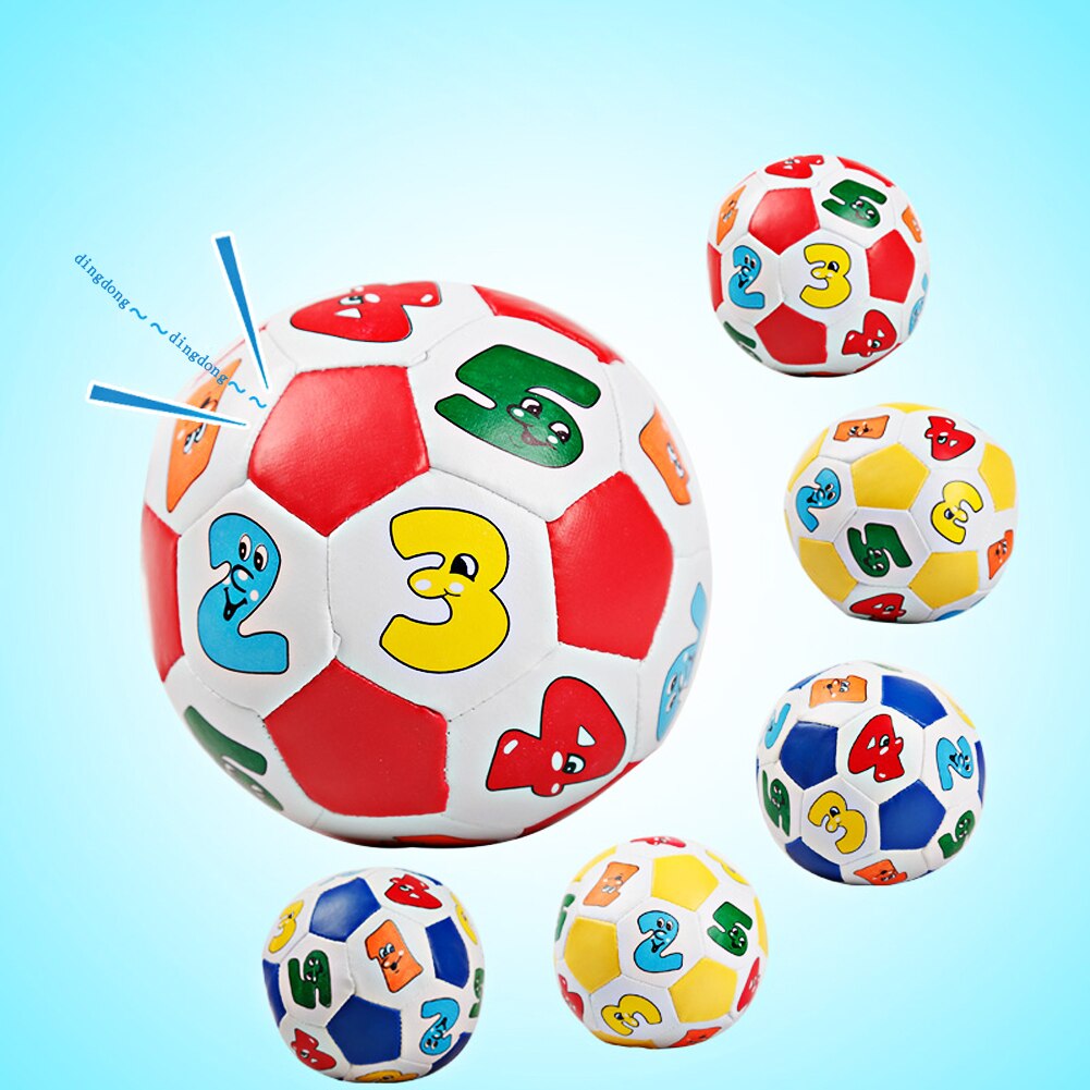 2 Stks/set 12.5Cm Voetbal Speelgoed Voor Kinderen Outdoor Fun Sport Play Toy Kleine Zachte Baby Training Voetbal Funny Kids bal Speelgoed