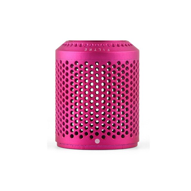 2022 Föhn Zeef Filter Outer Cover Cap Netto Voor Dyson Voor Supersonische HD01 HD03 HD08 Föhn Universele Filter cover: Rose Red