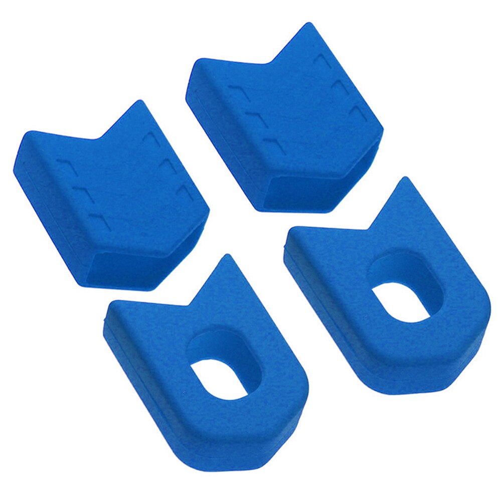 4 pièces VTT vélo manivelle couverture Silicone bras manchon vtt cyclisme pédalier protéger antidérapant manivelle protecteur