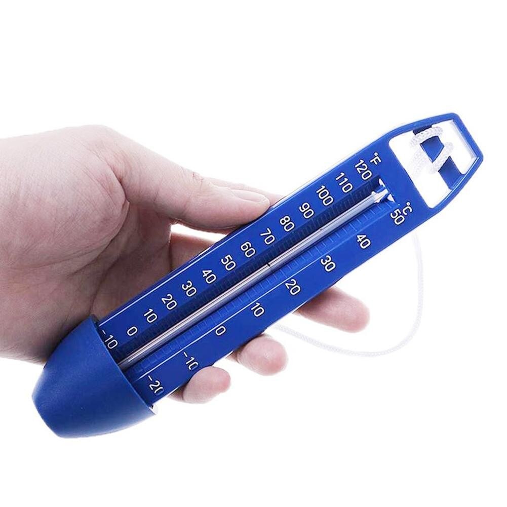 Termómetro portátil ABS para piscina, medidor de temperatura del agua, multifuncional, tallas S/M, V7J6, 1 Uds.