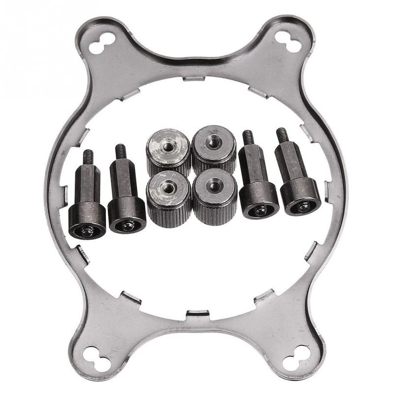 Support rond Stable VENTILATEUR CPU Support Plaque Arrière Remplacement D'ordinateur Support Radiateur Support de Montage Pour AM4